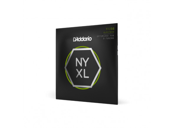 D'Addario NYXL1156 11-56 Medium Top/Extra Heavy Bottom, NYXL Electric Guitar Strings D'Addario NYXL1156 11-56 Medium Top/Extra Heavy Bottom, NYXL Electric Guitar Strings